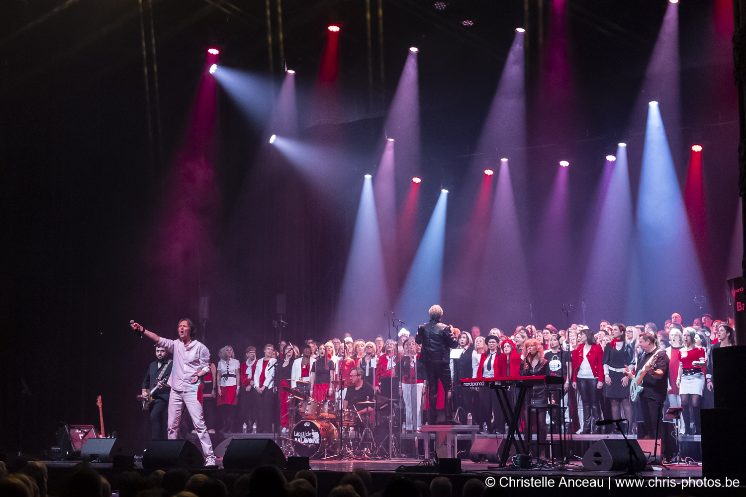 Lipstick joue Balavoine au Forum de Liège